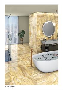 กระเบื้องหินอ่อนสีขาวลวดลาย600x600ทันสมัยสำหรับห้องนั่งเล่นกระเบื้องปูพื้นลายอิฐไฟสำหรับผนังภายใน - Product Image 4