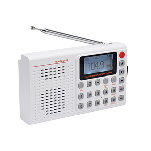 Grabadora estéreo de banda completa de alta calidad, correa para la muñeca, Clip trasero, <span class=keywords><strong>Radio</strong></span> portátil AM/FM/SW/Record/FM - Product Image 2