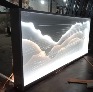 Comptoir d'affichage de mariage dans la finition d'or pour la restauration et la décoration - Product Image 1