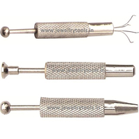 Mini outil de préhension en laiton à 4 pointes pour diamants, pierres précieuses et bijoux, outil de préhension et de manipulation de précision