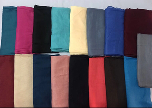 Polyester cao <span class=keywords><strong>Twist</strong></span> Nhuộm/in hồi giáo headscarf vải - Product Image 4