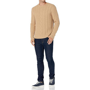 Suéteres de hombre superventas para invierno Nuevo diseño 100% algodón transpirable y cómodo - Product Image 5