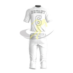 Uniforme de Béisbol para Hombre, Diseño Nuevo y Moderno, 100% Poliéster, Diseño Personalizado, Uniforme de Béisbol a la Venta, Hecho en Pakistán - Product Image 3