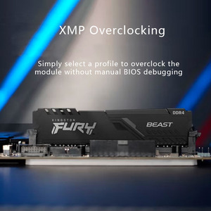 Vua ban đầu ston Hyper x Fury Bộ nhớ RAM 8GB 16GB 32GB 64GB 3200MHz DDR4 RAM DIMM 288-Pin cho chơi game máy tính để bàn PC - Product Image 3