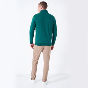 2025 Manufacturer's Customized Classic Vintage Pullover Sweatshirts for <b>Men</b> Low MOQ <b>Quarter</b> <b>Zip</b> in All Colors for Winter - Product Image 2