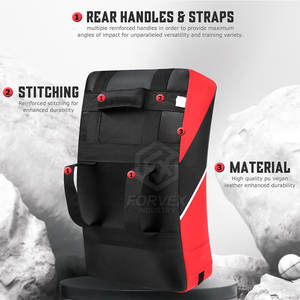 OEM Custom Service High Quality Leather <b>Thai</b> <b>Pads</b> with Custom Design and Color - Product Image 4