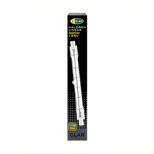 200W 125V 118mm LINEAL Standard <b>Halogen</b> <b>Bulbs</b> - Product Image 2