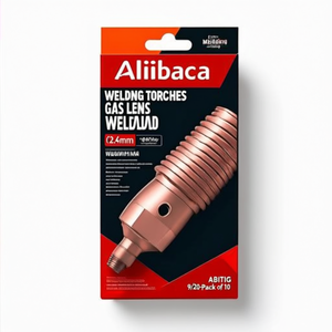 Têtes de chalumeaux de soudage à lentille de gaz 2,4 mm ABITIG 9/20 - Lot de 10 - Product Image 3