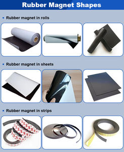 חם מוכר ויניל שחור רול מגנטי neodymium איזוטרופי חומר חזק חזק גומי תעשייתי גמיש - Product Image 5
