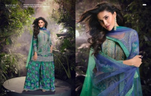 Chinon de bonne qualité avec broderie séquentielle Salwar costume femme fabricant de mode au taux le plus bas - Product Image 3