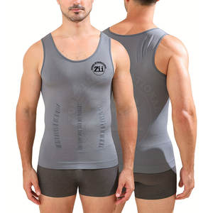 Chaleco de Compresión para Hombre Hecho de Poliéster a Precio Razonable, Color Liso, Venta en Línea - Product Image 1