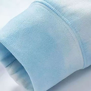 Tie Dyed hommes sweats à manches longues 100% coton uni haute qualité matériel respirant blanc personnalisé sweats pas cher prix - Product Image 2