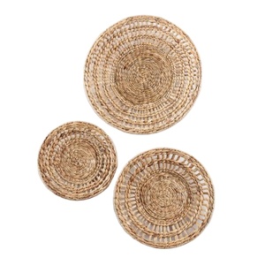 Juego de decoración de pared de algas marinas de Venta caliente colgante de pared tejido a mano y mantel OEM/ODM FBA para Amazon para decoración del hogar - Product Image 1