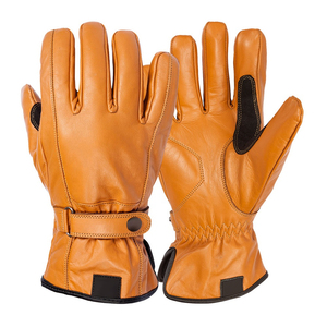 Winter Warm Cold Weather Waterproof Split Finger <b>Men's</b> Leather <b>Ski</b> <b>Gloves</b> Heated Customized Design OEM Service & Wholesale - Product Image 5