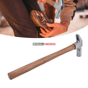 Marteau à clouer pour maréchal-ferrant, équipement vétérinaire équin pour le soin des sabots, en acier inoxydable allemand réutilisable - Product Image 2