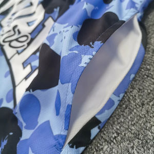 Pantalones Cortos de Baloncesto de Malla Personalizados al por Mayor con Estampado de Trueno en Toda la Superficie, Sublimación Personalizada, Talla Grande Unisex - Product Image 5