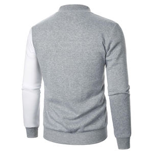 Blouson aviateur décontracté pour homme de qualité supérieure avec logo personnalisé, en mélange de coton doux, fermeture éclair, idéal pour les voyages, le jogging - Product Image 2