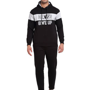 ชุดวอร์มพิมพ์ลายมีฮู้ดสำหรับผู้ชายใส่ได้ทุกเพศสำหรับใส่วิ่งจ๊อกกิ้งผ้าฝ้าย100% ทำจากวัสดุที่ดีที่สุด - Product Image 1