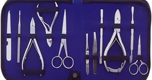 <b>Professional</b> Luxurious Beauty Care Instruments <b>Kit</b> Stainless Steel Manicure Pedicure <b>Nail</b> Grooming Tools Set High Quality for - Product Image 2