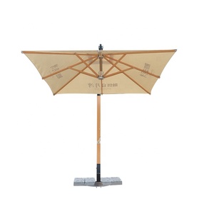 Sombrilla <span class=keywords><strong>Cantilever</strong></span> Moderna Premium para Exteriores, para Hoteles y Proyectos Comerciales, Poste de Aluminio Elegante y Duradero, Base de Granito/Acero, Protección UV - Product Image 1