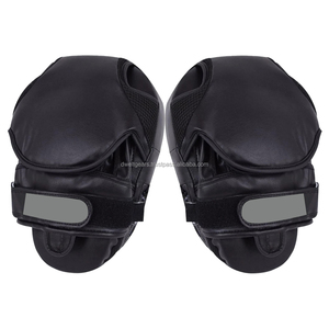Guantes de Boxeo de Espuma de Alta Densidad, Manoplas de Cuero, Almohadillas de Golpeo Absorbentes de Impactos, Logotipo Personalizado OEM - Product Image 3