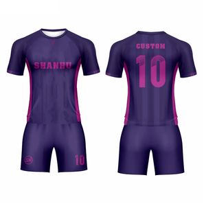 Uniforme de fútbol personalizado para adultos, poliéster de secado rápido, Club de diseño OEM, nuevo diseño, uniforme de fútbol personalizado para hombres, hecho en Pakistán - Product Image 4