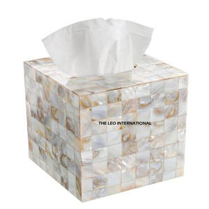 Caja de pañuelos de Metal de Calidad exclusiva, diseño elegante, organizador de baño de Metal de acero inoxidable, soporte de pañuelos para el hogar o el Hotel - Product Image 5