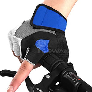 Guantes de ciclismo cómodos hechos a medida para la venta guantes de ciclismo cómodos de medio dedo al por mayor - Product Image 2