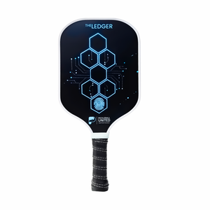 ไม้พายพิกเคิลบอลแบบพกพา Pickleball United LEDGER ขนาด 16 มม. ทำจากไฟเบอร์กลาส ดีไซน์รู 40 รู สำหรับฝึกซ้อมกลางแจ้ง ตกแต่งรูพร้อมโลโก้ตามสั่ง - Product Image 1