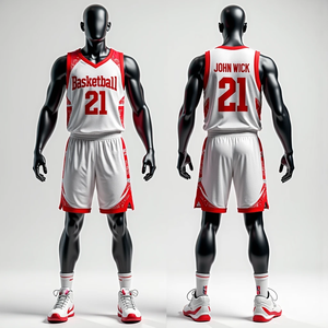 Obtenga uniformes de baloncesto sublimados personalizados RTS Hombres Ropa deportiva Secado rápido Transpirable Alta calidad Equipo de baloncesto Jersey Kits - Product Image 3