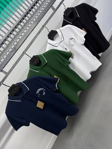 T-shirt en coton uni pour homme, manches courtes, col rond, décontracté, respirant, écologique, OEM ODM, logo personnalisé sur le devant, grandes tailles - Product Image 2