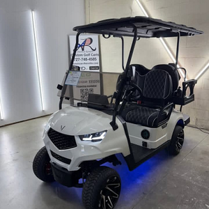 รถกอล์ฟไฟฟ้าและน้ำมัน คุณภาพดีที่สุด 4 และ 6 ที่นั่ง 48V 72V ราคาสุดคุ้ม - Product Image 1