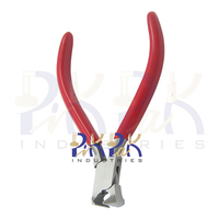 Coupe-bout/coupe-dessus longueur totale 115mm extrémités Double pointe sans ressort et poignées en PVC fabrication de bijoux pince coupante