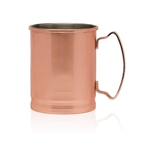 Attractive Diamond Embossed 100% Copper Mug Wholesale <b>Bulk</b> Purchase Stainless Steel Copper Mule Mug At Cheap Price - Product Image 5