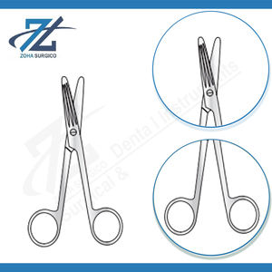 Ciseaux thyroïdiens manuels de haute qualité certifiés CE Fabricant d'instruments chirurgicaux en acier inoxydable de 152mm de long au Pakistan - Product Image 3