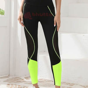 Leggings de Cintura Alta Sin Costuras para Mujer, Color y Logotipo Personalizables, Servicio OEM para Deportes, Gimnasio, Fitness, Yoga - Product Image 1