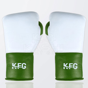 Lightweight Durable Kick Boxing MMA Leather <b>Gloves</b> <b>Moisture</b> Wicking Breathable Design Adjustable Wrist Strap for Fitness - Product Image 2