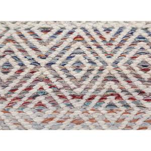 พรมจาไพร US-Abrash สีน้ำเงิน ลายเรียบ ทอจากขนสัตว์และใยวิสโคส ลายเรขาคณิต รุ่น ADWV-13047 สำหรับใช้ในบ้าน - Product Image 3