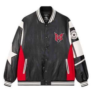 Veste pour hommes personnalisée lourde 100% coton à la mode marque lettre imprimée - Product Image 6