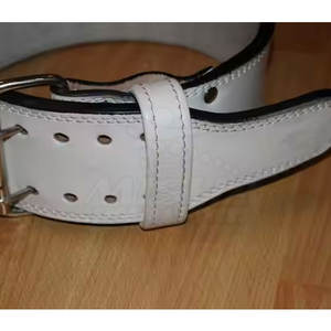 Ceinture de musculation en cuir de vache respirante et légère pour la musculation et la musculation - Product Image 4