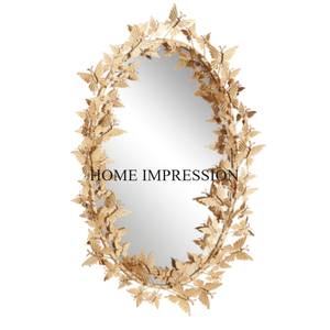 Espejo de pared de diseño único más antiguo chapado en oro de alta calidad hecho en Metal de calidad Superior para el suministro de decoración del hogar y el Hotel - Product Image 5