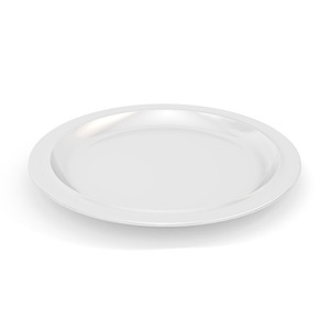 Assiette à dîner classique ORNAMIN pour restaurants, hôtels et usage commercial |   Sans BPA |   Durable |   Compatible lave-vaisselle - Product Image 3