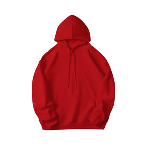 Suéter de Hombre de Alta Calidad con Cuello Compuesto de Algodón Puro Grueso y Capucha Larga - Product Image 2