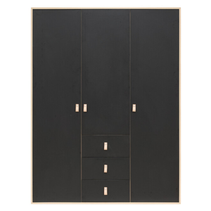 Armario de 3 puertas de madera para niños de lujo de Vietnam Reunión de gran cantidad, soporte de envío rápido global para mayoristas - Product Image 2