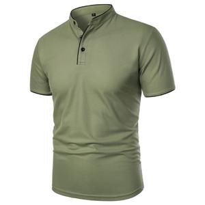 Camisa de Verano para Hombre, 100% Algodón Tejido, Manga Corta, Transpirable, Ligera, Ecológica, Color Sólido, Corte Holgado, Estilo Formal - Product Image 5