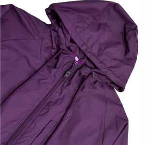 OEM Service for <b>Men</b> Comfortable Waterproof Breathable Hooded Windbreaker <b>Jacket</b> Zipper Plus Size Pants-Plain Dyed Front - Product Image 2