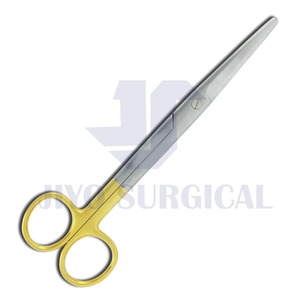 Tijeras Mayo romas/afiladas de 5,5 ", instrumento quirúrgico de acero inoxidable, opciones rectas y curvas para disección y corte - Product Image 2