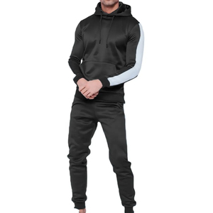 Personnalisez votre propre survêtement en molleton de coton 450 GSM pour hommes en polaire technique en vente directe d'usine - Product Image 3