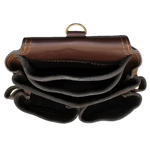 Top Quality <b>Tool</b> Bag With <b>Belt</b> for Sale Premium Quality Men's Genuine Leather <b>Tool</b> Kit <b>Belts</b> - Product Image 6