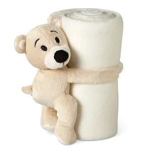 MANTA Personalized Plush Teddy <b>Bear</b> <b>Blanket</b> Premium Merchandising Item - Product Image 2